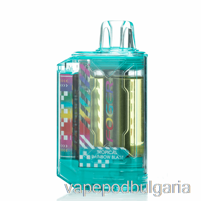 Vape 10000 Дръпки Foger Ct10000 Disposable Tropical Rainbow Blast